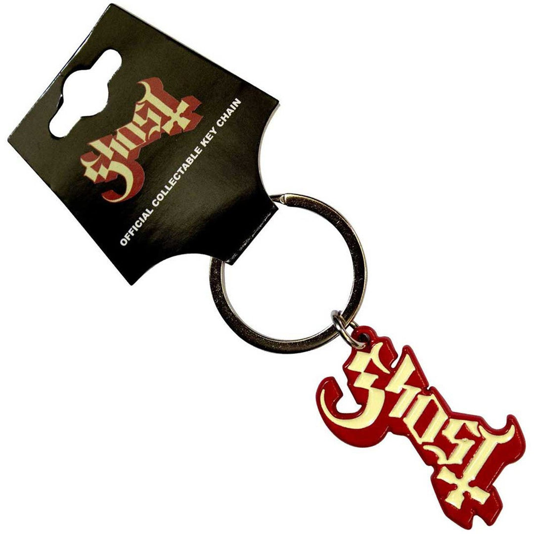 Ghost Keychain: Logo Red Shadow by Rock Off Trade
