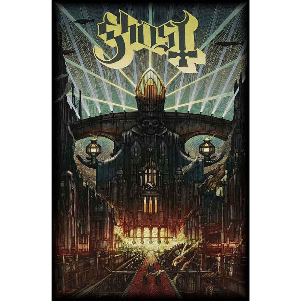 Ghost Textile Poster: Meliora by Rock Off Trade