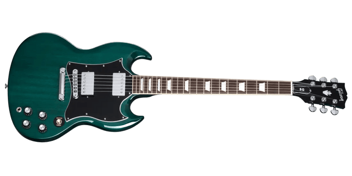 Gibson SG Standard Electric Guitar with Softshell Case - Translucent Teal by Gibson