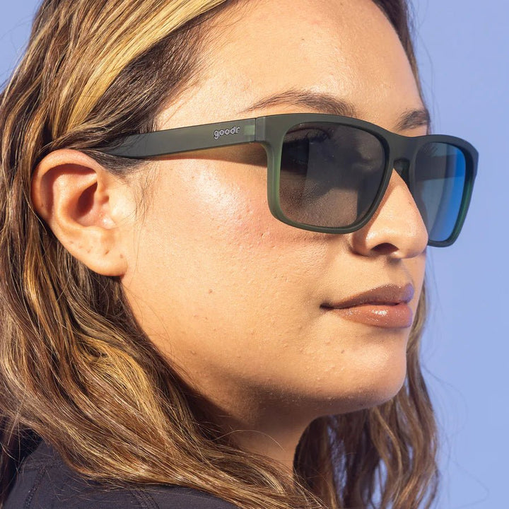 Goodr Sunglasses Grand G Emerald City Timeshare by Goodr