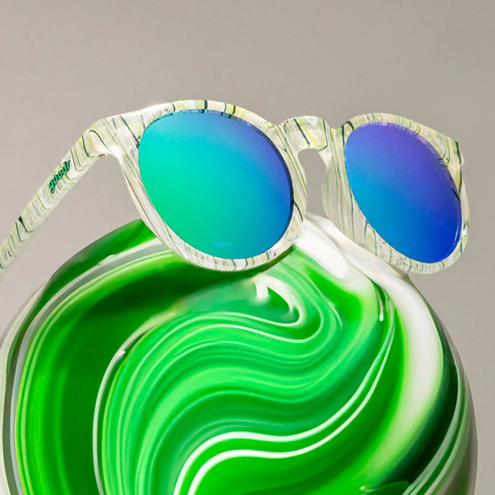 Goodr Sunglasses Marble Arts Master by Goodr
