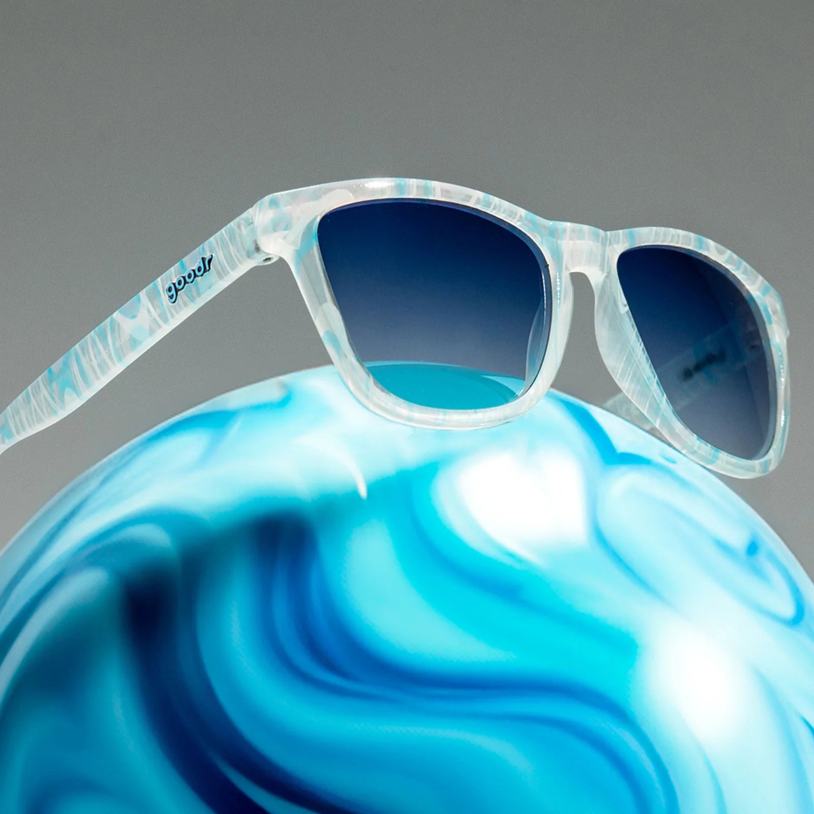Goodr Sunglasses Marbleous Blue Yonder by Goodr