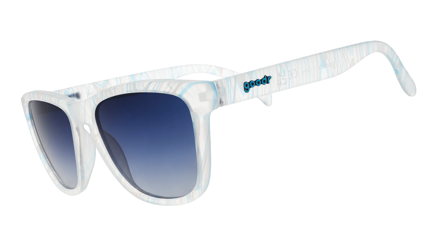 Goodr Sunglasses Marbleous Blue Yonder by Goodr