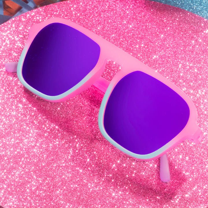 Goodr Sunglasses Retro G Go With the Glow by Goodr