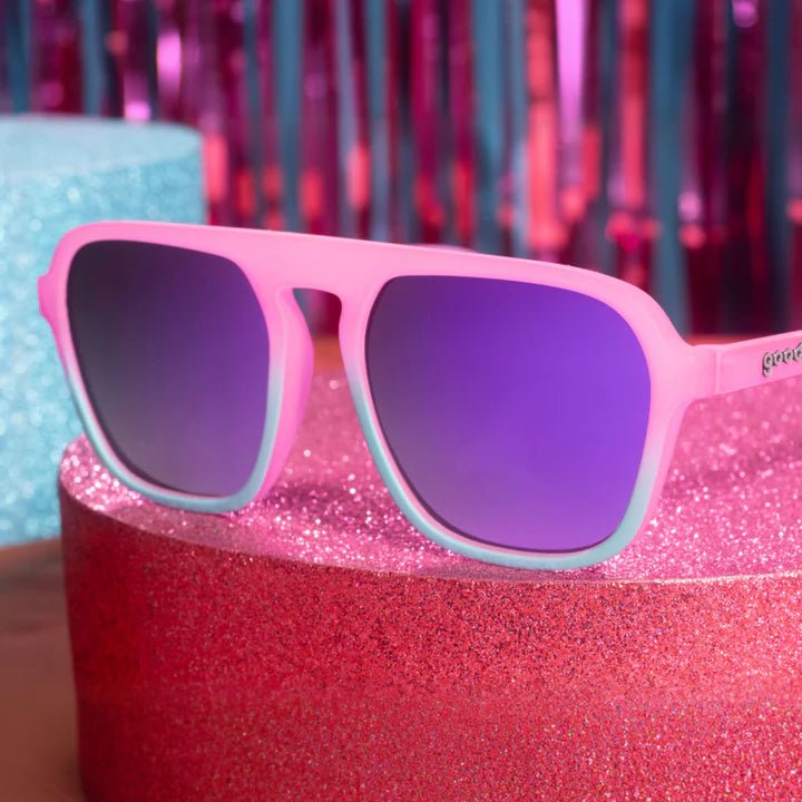 Goodr Sunglasses Retro G Go With the Glow by Goodr