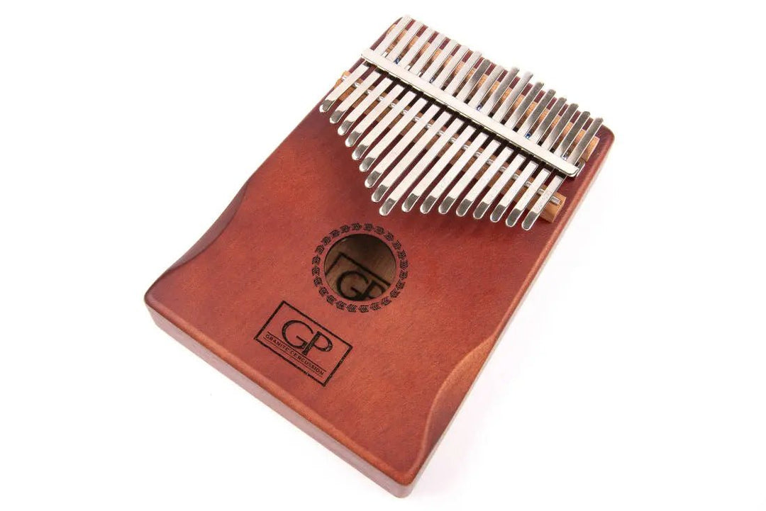 Granite Percussion Large 17 Key Kalimba Satin Mahogany Finish by Granite Percussion