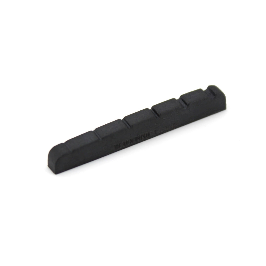 Graph Tech Guitar Black TUSQ XL Slotted Nut Flat Bottom 40.5x3.4 by Coast Music