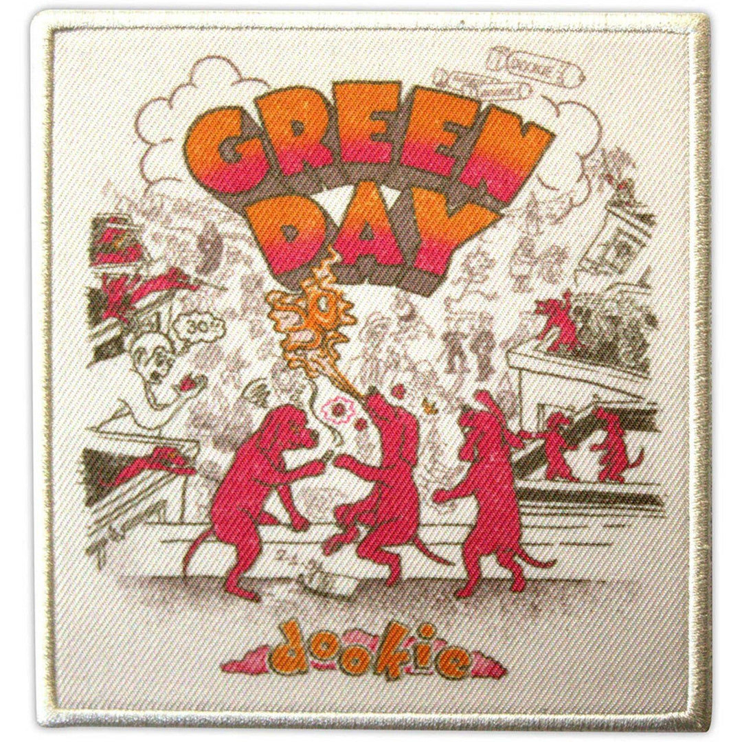 Green Day Standard Patch: Dookie 30th Anniversary by Rock Off Trade