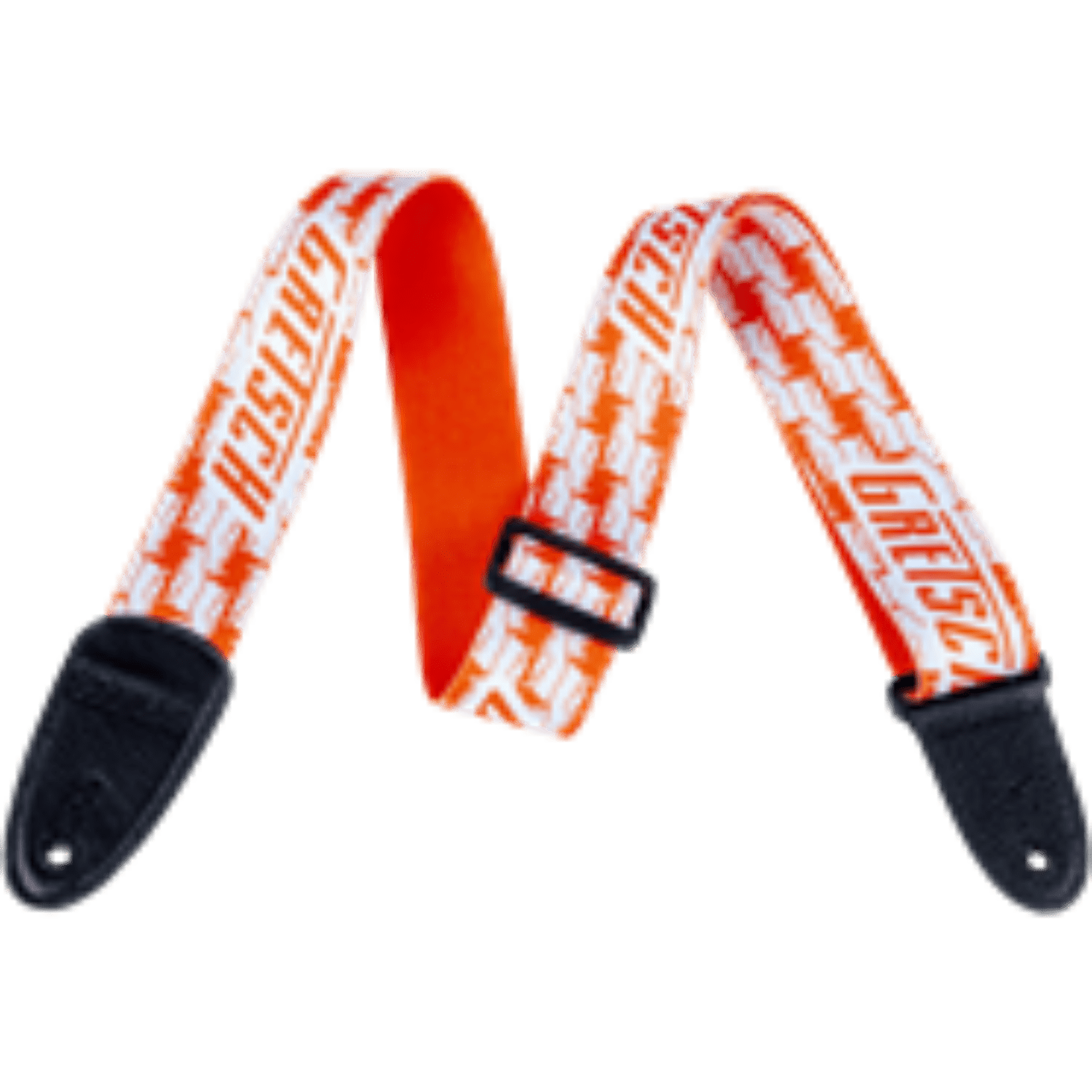 Gretsch® Alternating Orange Penguins Strap, White by FMIC