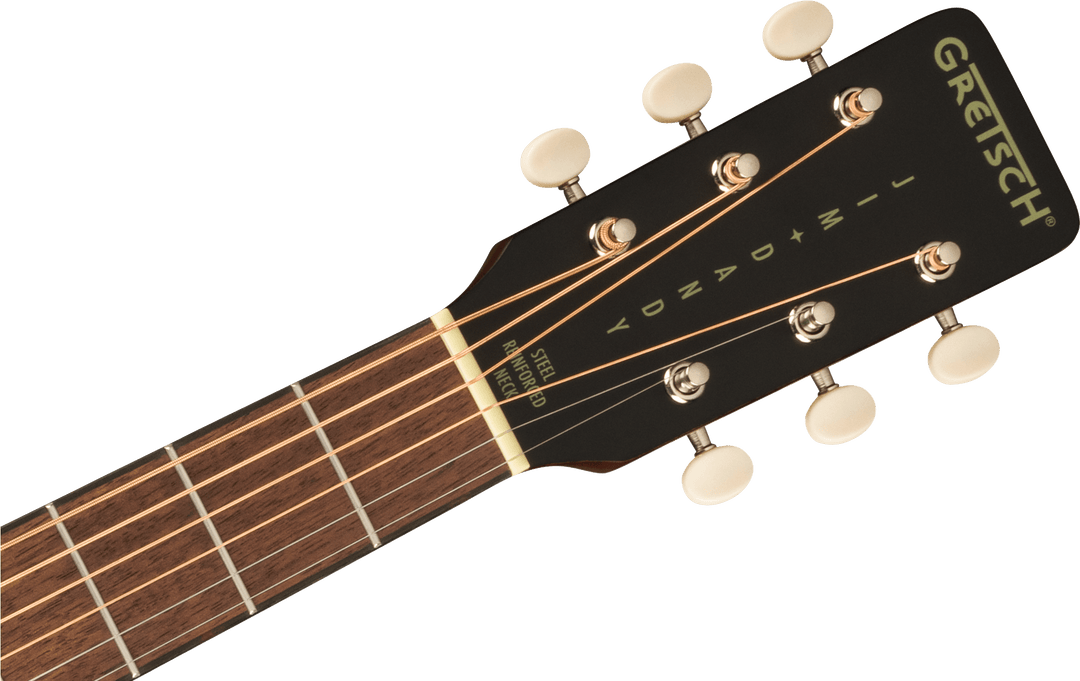 Gretsch Deltoluxe Dreadnought, Walnut Fingerboard, Tortoiseshell Pickguard, Black Top by FMIC