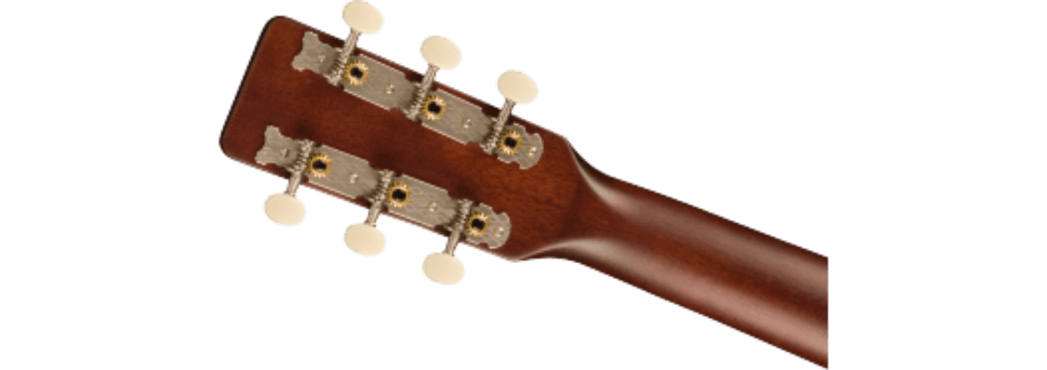 Gretsch Deltoluxe Parlor, Walnut Fingerboard, Tortoiseshell Pickguard, Black Top by FMIC