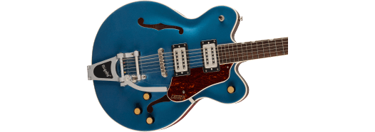 Gretsch G2622T Streamliner™ Center Block Double - Cut with Bigsby®, Laurel Fingerboard, Broad’Tron™ BT - 3S Pickups, Dark Denim by FMIC