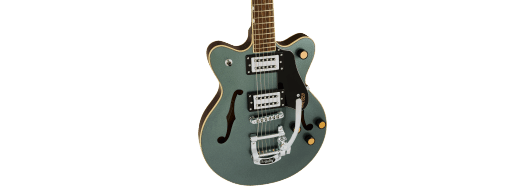 Gretsch G2655T Streamliner™ Center Block Jr. Double - Cut with Bigsby®, Laurel Fingerboard, Gunmetal by Gretsch