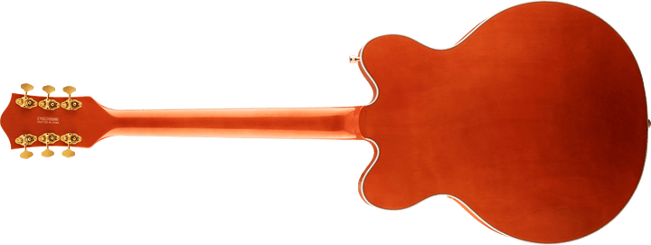 Gretsch G5422TG Electromatic® Classic Hollow Body Double - Cut with Bigsby® and Gold Hardware, Laurel Fingerboard, Orange Stain by FMIC