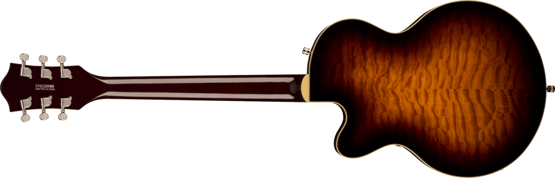 Gretsch G5655T - QM Electromatic® Center Block Jr. Single - Cut Quilted Maple with Bigsby®, Sweet Tea by FMIC