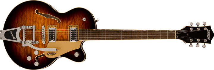 Gretsch G5655T - QM Electromatic® Center Block Jr. Single - Cut Quilted Maple with Bigsby®, Sweet Tea by FMIC
