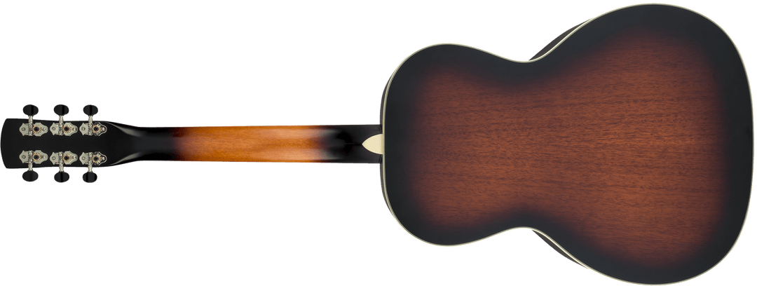 Gretsch G9240 Alligator Round - Neck, Mahogany Body Biscuit Cone Resonator Guitar, 2 - Color Sunburst by FMIC