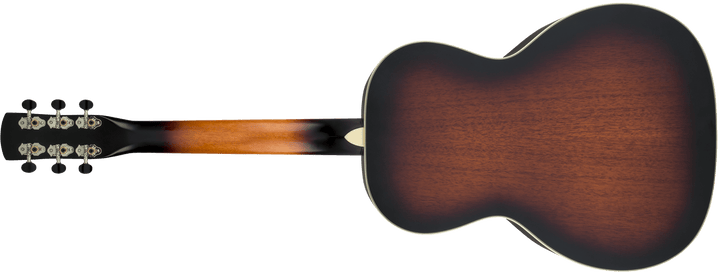 Gretsch G9240 Alligator Round - Neck, Mahogany Body Biscuit Cone Resonator Guitar, 2 - Color Sunburst by FMIC