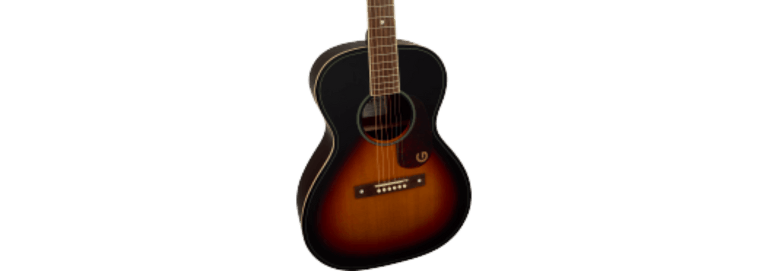 Gretsch Jim Dandy™ Concert LTD, Solid Top, Walnut Fingerboard, Heritage Burst by FMIC
