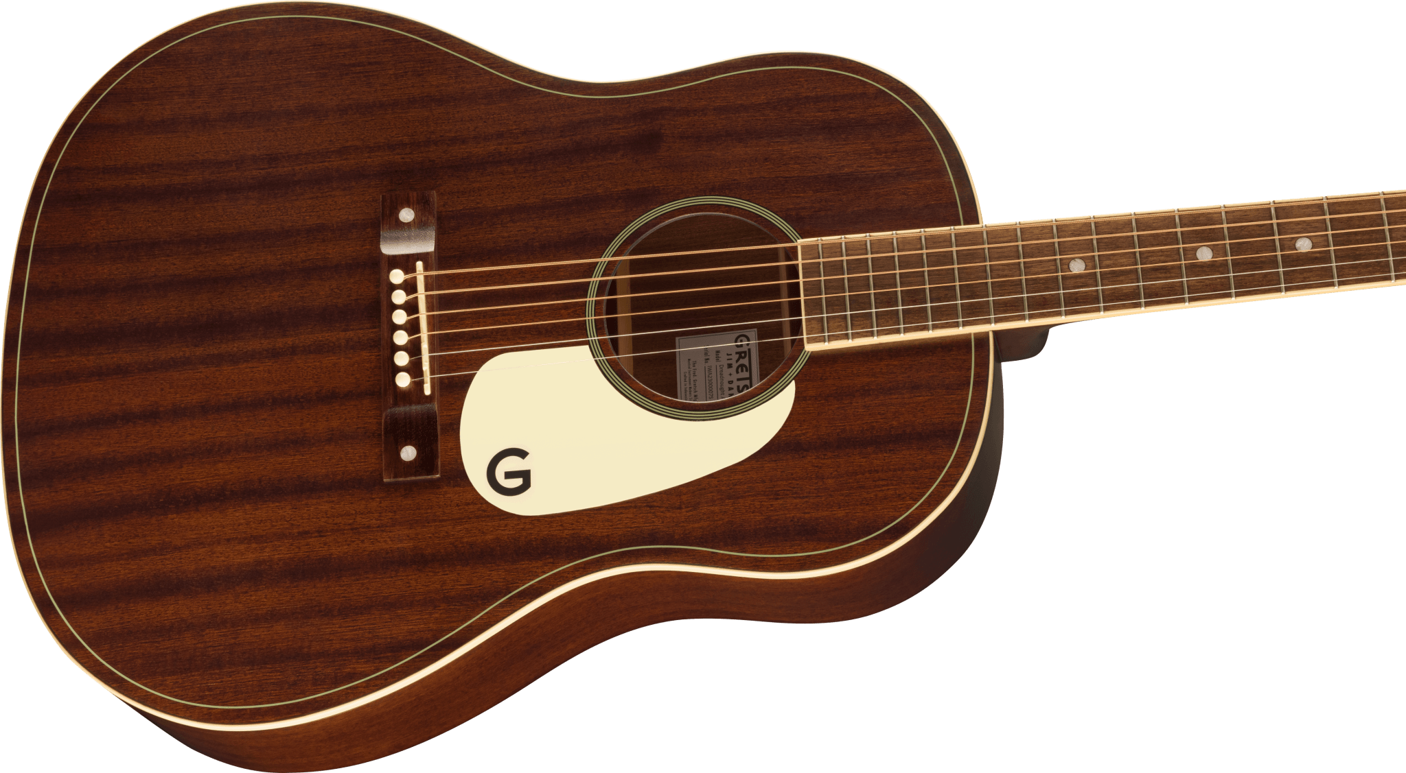Gretsch Jim Dandy™ Dreadnought, Walnut Fingerboard, Aged White Pickguard, Frontier Stain by FMIC