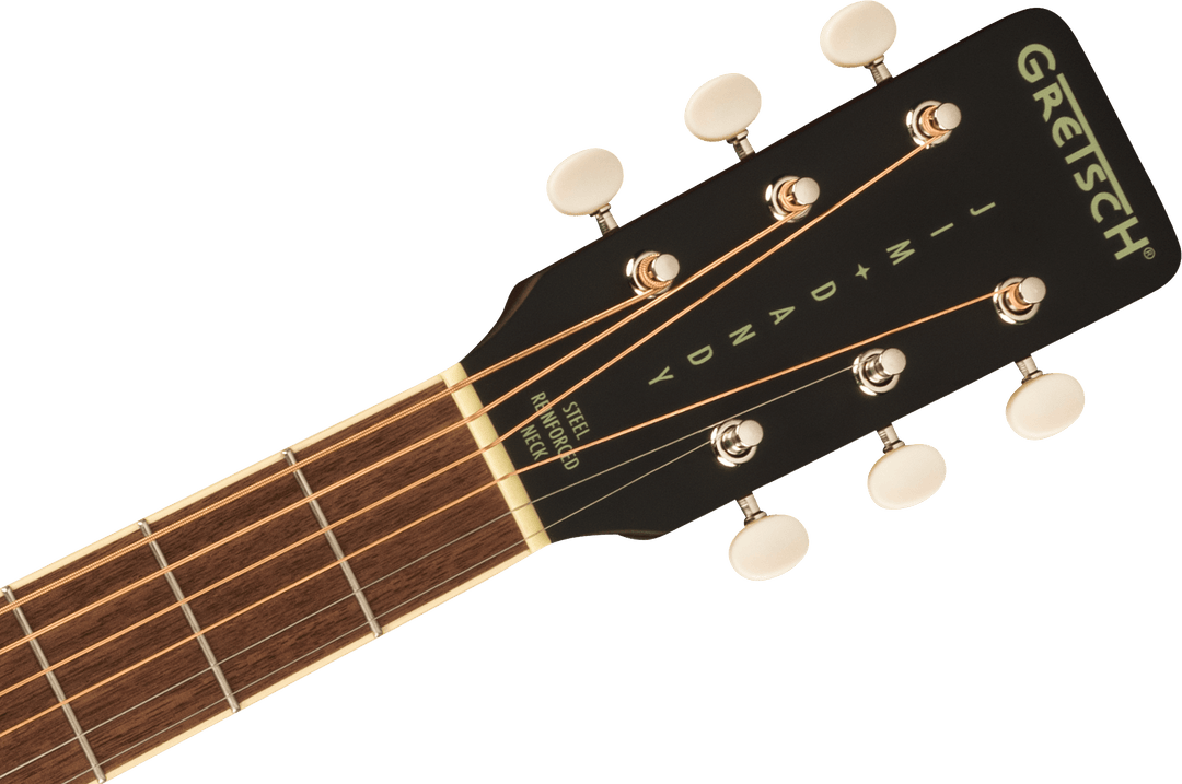 Gretsch Jim Dandy™ Dreadnought, Walnut Fingerboard, White Pickguard, Rex Burst by FMIC