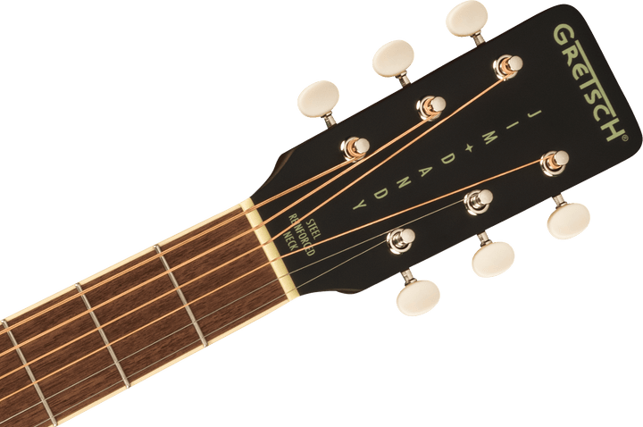 Gretsch Jim Dandy™ Dreadnought, Walnut Fingerboard, White Pickguard, Rex Burst by FMIC