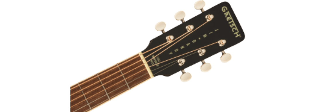 Gretsch Jim Dandy™ Parlor, Walnut Fingerboard, Aged White Pickguard, Frontier Stain by FMIC