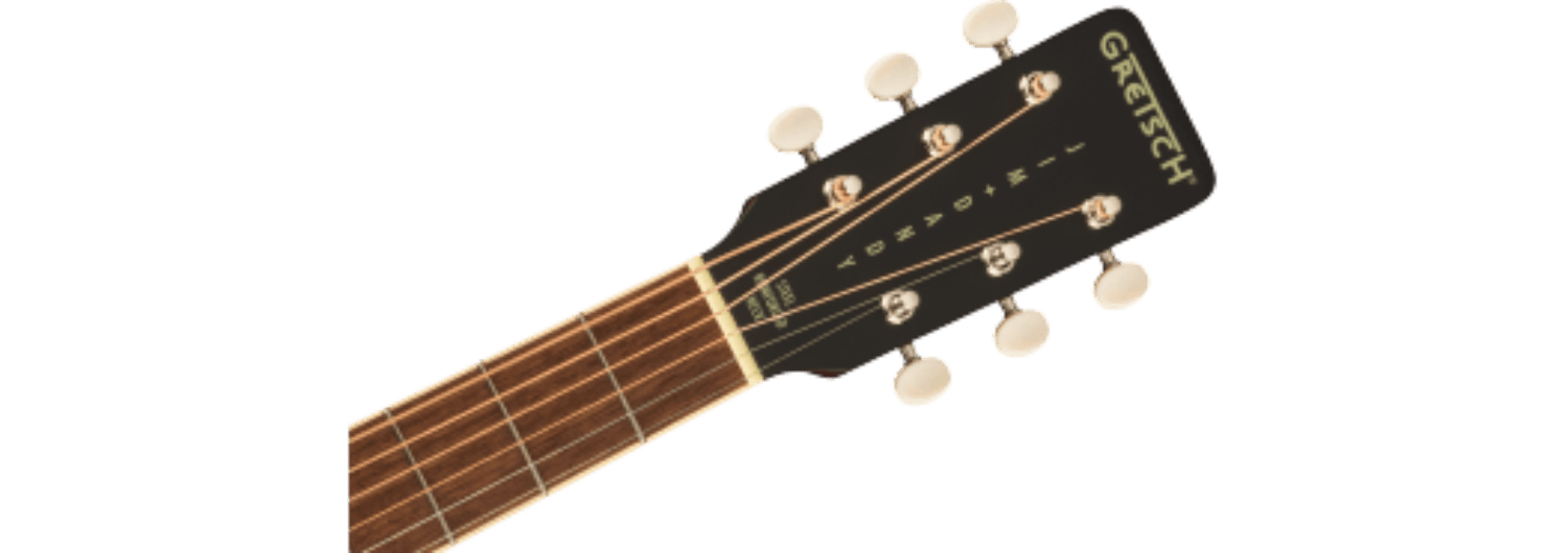 Gretsch Jim Dandy™ Parlor, Walnut Fingerboard, Aged White Pickguard, Frontier Stain by FMIC