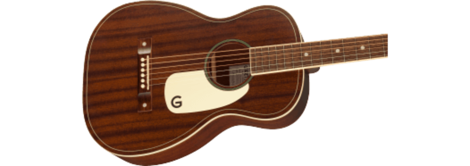 Gretsch Jim Dandy™ Parlor, Walnut Fingerboard, Aged White Pickguard, Frontier Stain by FMIC