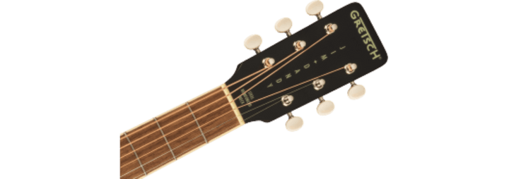 Gretsch Jim Dandy™ Parlor, Walnut Fingerboard, White Pickguard, Rex Burst by FMIC