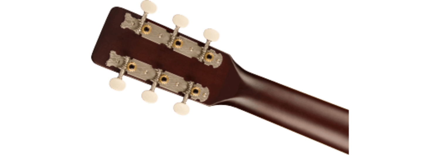 Gretsch Jim Dandy™ Parlor, Walnut Fingerboard, White Pickguard, Rex Burst by FMIC