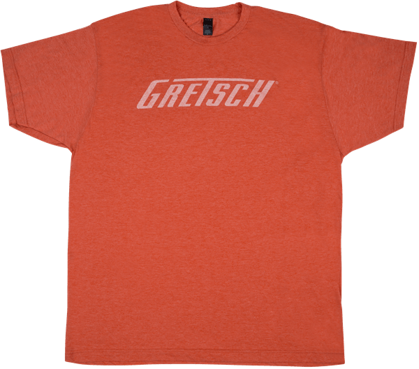 Gretsch® Logo T-Shirt, Heather Orange by FMIC