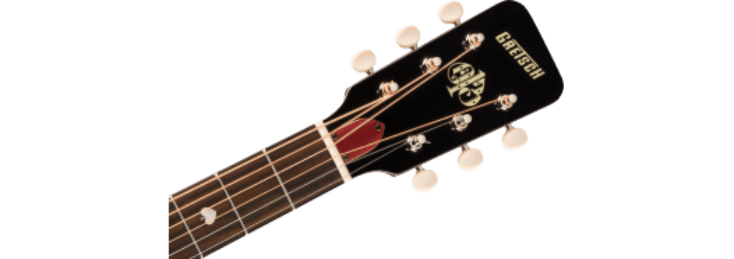 Gretsch Nick 13 Outlaw Heart Grand Concert, Rosewood Fingerboard, Black by FMIC