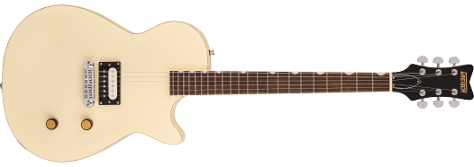 Gretsch Streamliner™ Jet™ 1 Pickup, Laurel Fingerboard, Vintage White by FMIC
