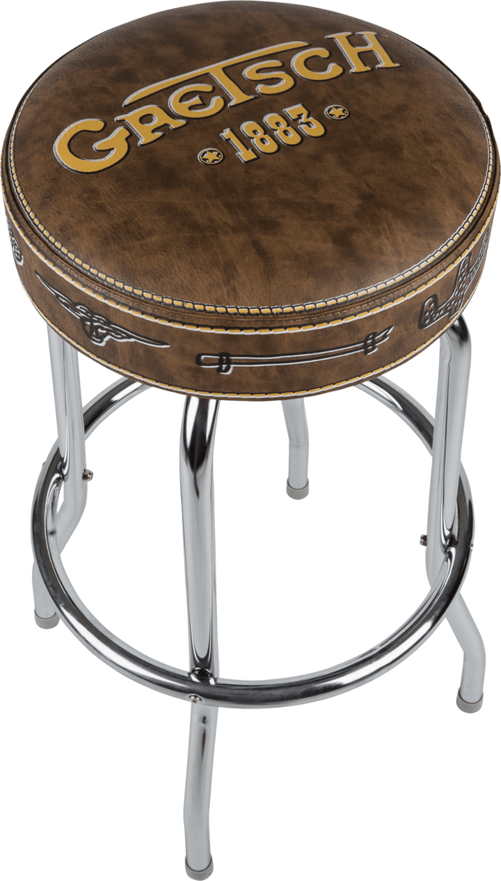 Gretsch™"1883" Logo Barstool, 30" by FMIC