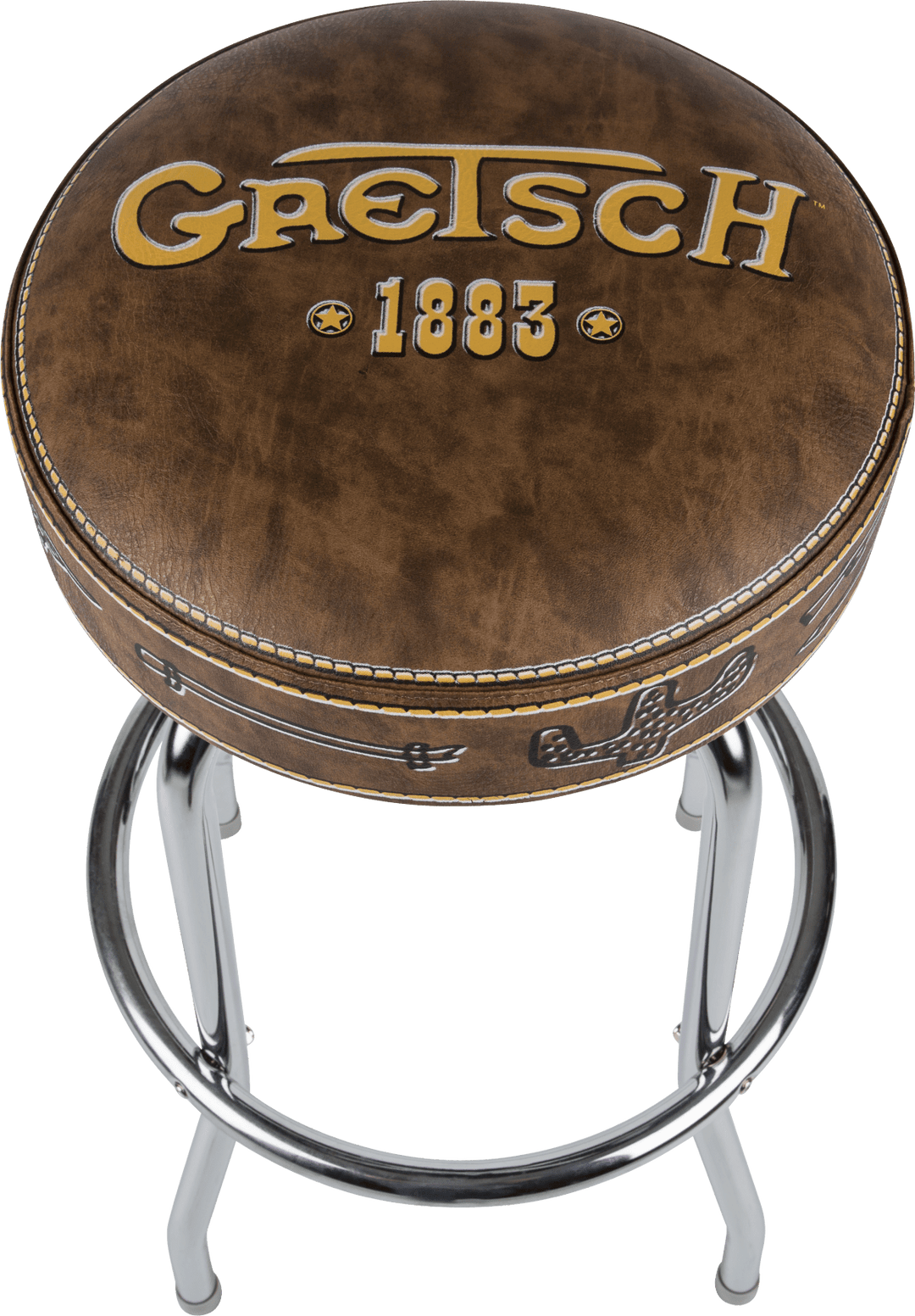 Gretsch™"1883" Logo Barstool, 30" by FMIC