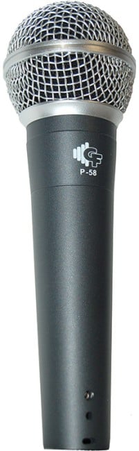 Groove Factory P58 Microphone w/ Cable by Kana Music