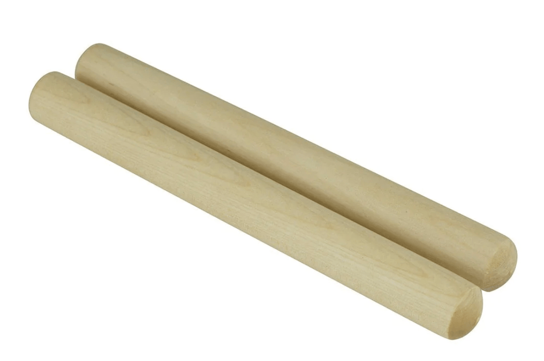 Groove Masters Percussion Maple Wood Claves by Empire Music