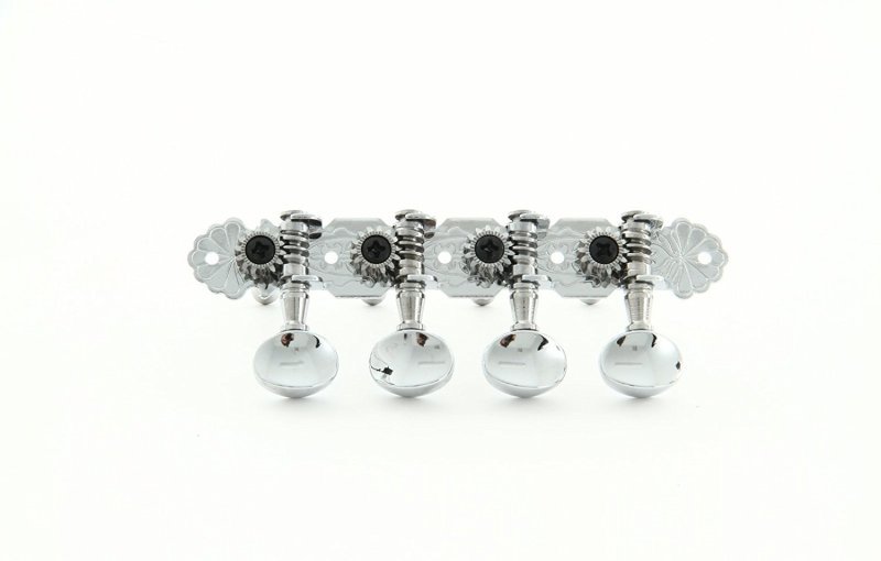 Grover Sta - Tite Mandolin Tuners 4+4, Chrome by Coast Music
