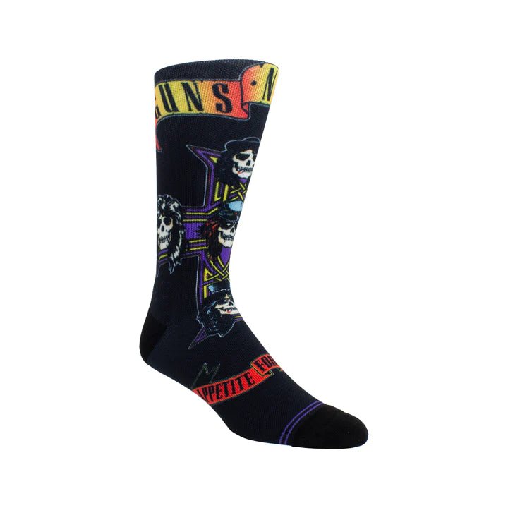 GUNS N' ROSES APPETITE CROSS SOCKS, 1 PAIR by Perri's Leathers