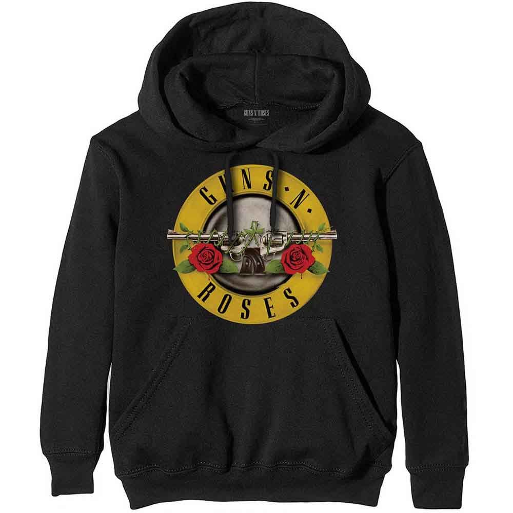 Guns N' Roses Unisex Pullover Hoodie: Classic Logo by Rock Off Trade