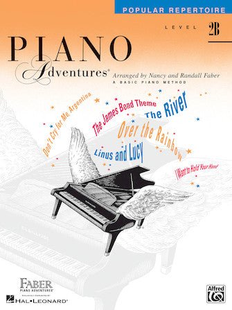 Hal Leonard Faber Piano Adventures® Piano Adventures - Level 2B - Popular Repertoire Book - 2nd Edition by Hal Leonard