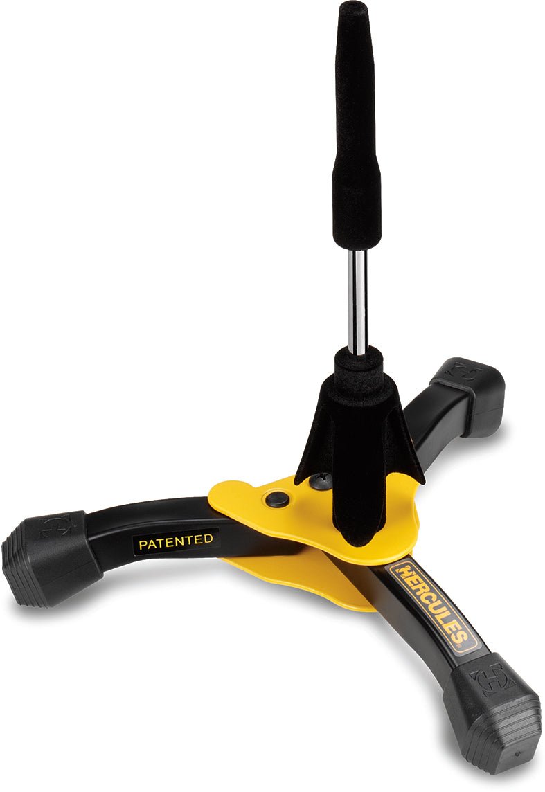 Hercules Travlite Flute Stand w/ Bag by Coast Music