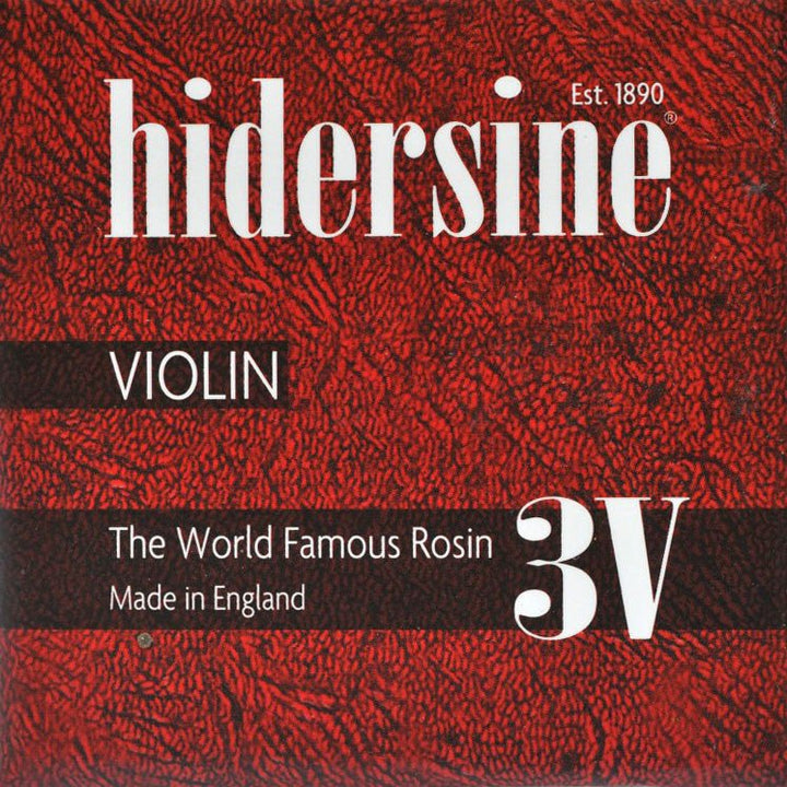 Hidersine Violin Rosin, 3V (light/hard) by Bosco
