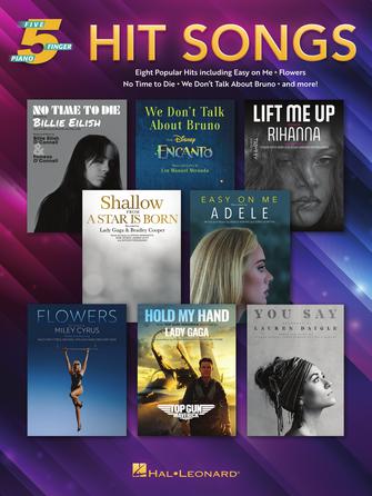 Hit Songs for Five - Finger Piano Five Finger Piano Songbook Softcover by Hal Leonard
