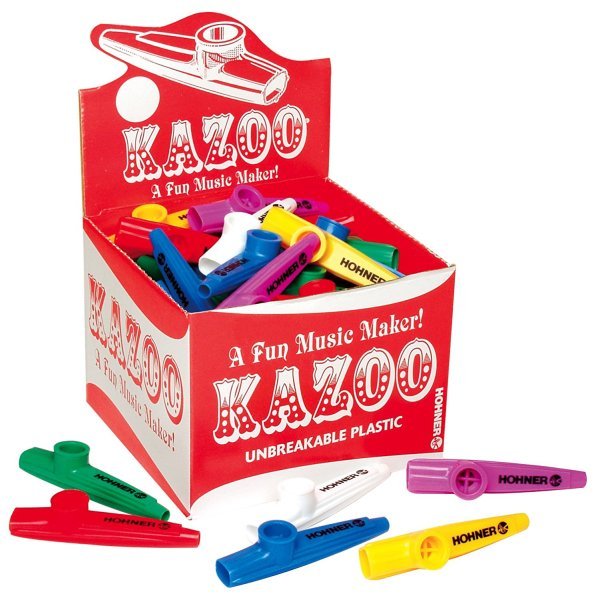 Hohner Kazoos, Assorted Colors by Hohner