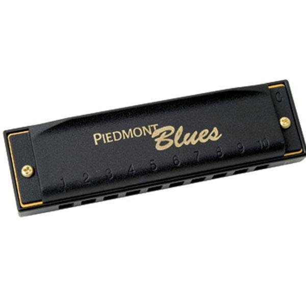 Hohner Piedmont Blues Harmonica Set with Case (7 Piece Set) by Coast Music