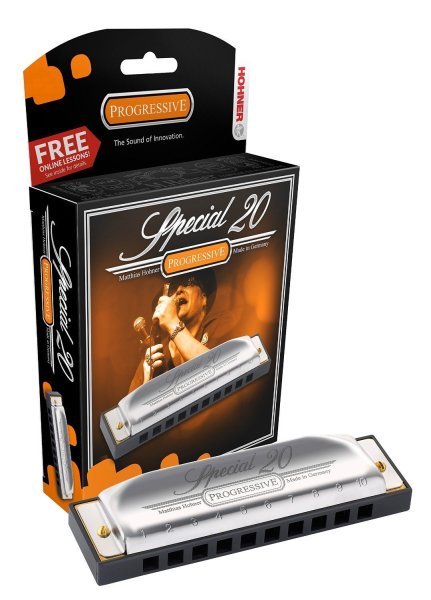 Hohner Special 20 Harmonica, Key of A by Coast Music