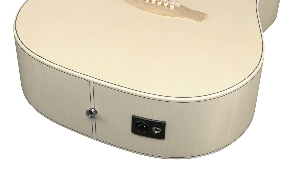 Ibanez AAD77M1EOAW Advance Acoustic Series Acoustic Guitar - Open Pore Antique White by Ibanez