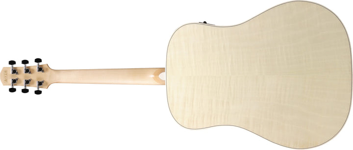 Ibanez AAD77M1EOAW Advance Acoustic Series Acoustic Guitar - Open Pore Antique White by Ibanez